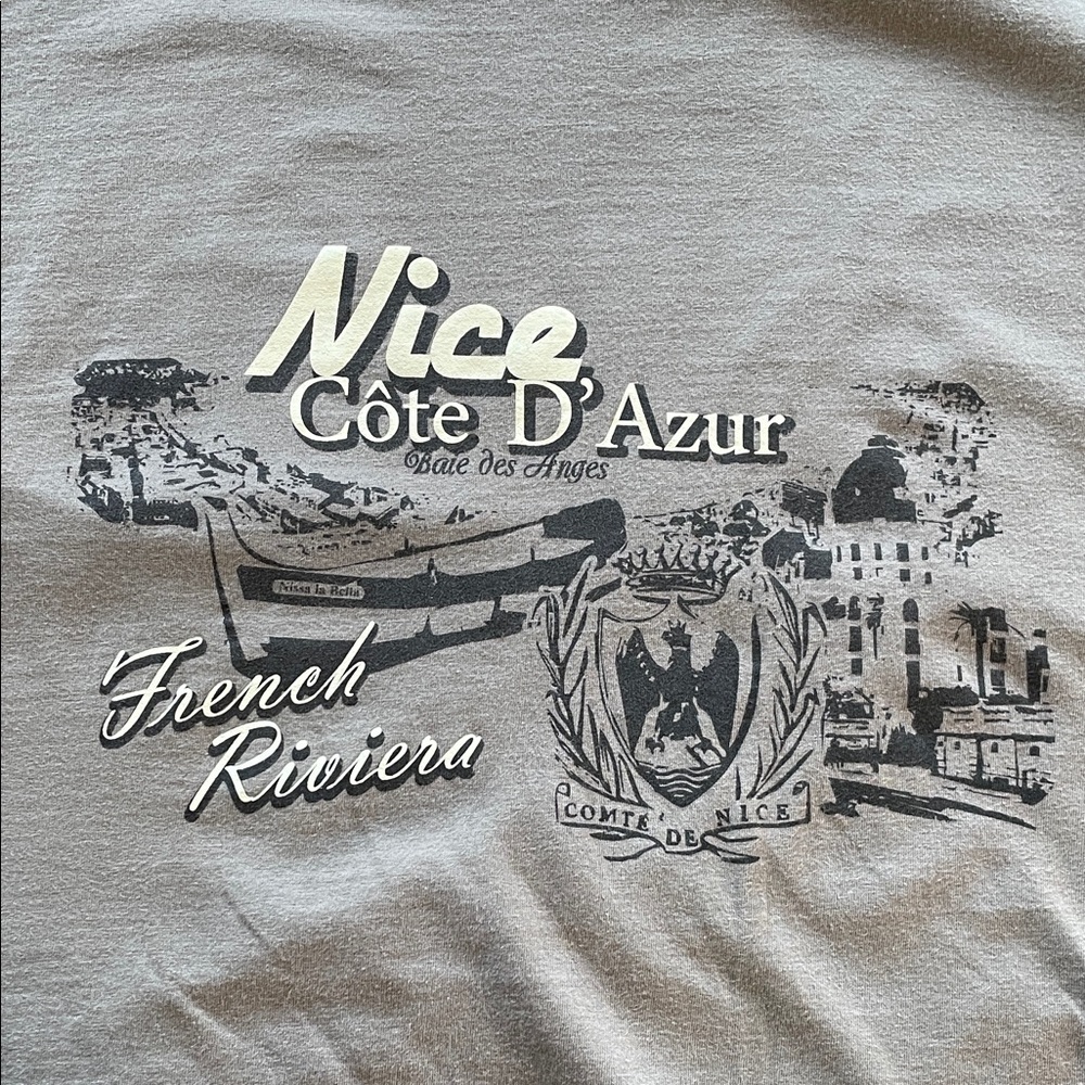 Nice French Riviera Graphic Tee - Picture 5 of 8